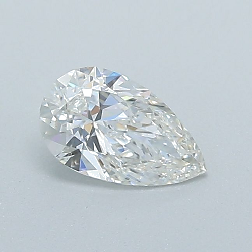 0.3 carat G-VS2 Natūralus Pear Deimantas (1)