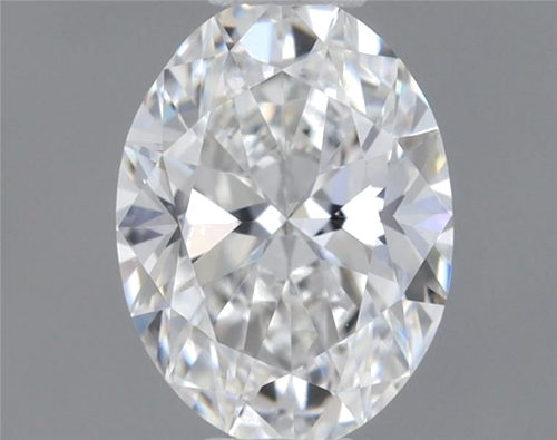 0.46 carat E-VVS1 Natūralus Oval Deimantas (1)