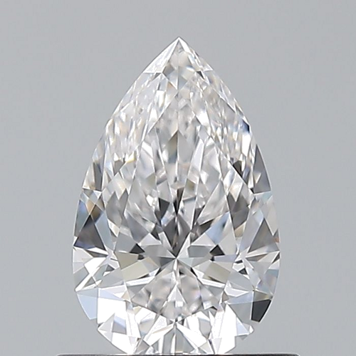 0.7 carat E-VVS2 Natūralus Pear Deimantas (1)