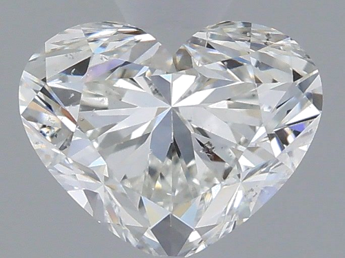 1.0 carat G-SI1 Natūralus Heart Deimantas (1)