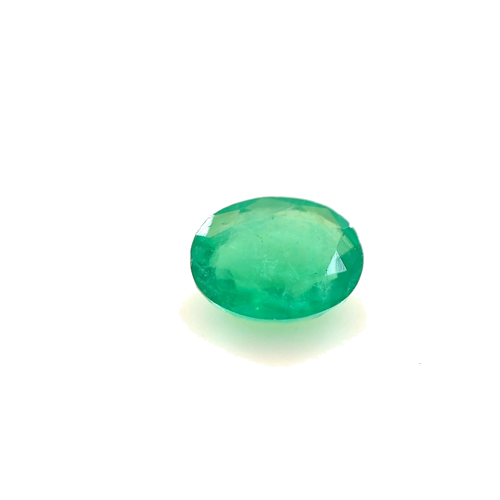 0.65 carat GREEN Oval Smaragdas (1)