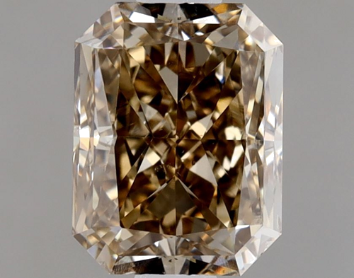 1.01 carat Fancy Brown-SI2 Natūralus Radiant Deimantas (1)
