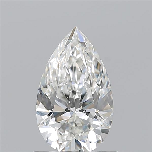 1.01 carat H-VS1 Natūralus Pear Deimantas (1)