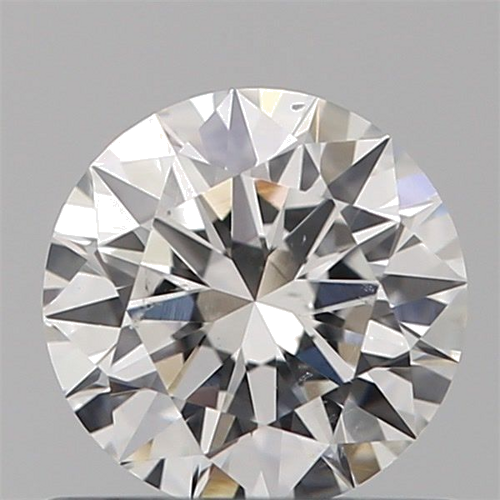 0.6 carat F-SI1 Excellent cut Natūralus Round Deimantas (1)