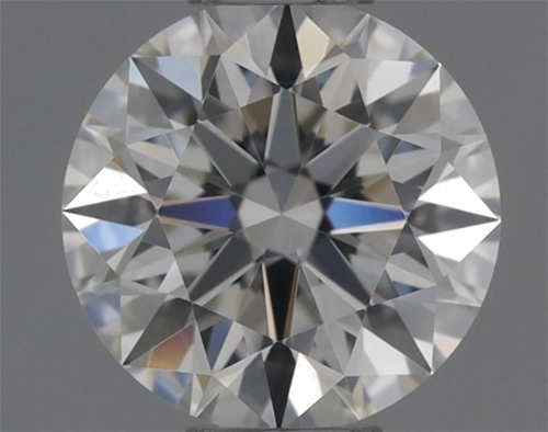 0.41 carat H-VVS1 Excellent cut Natūralus Round Deimantas (1)