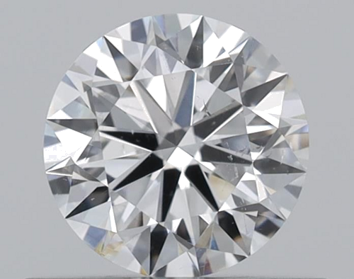 0.51 carat E-SI1 Very Good cut Natūralus Round Deimantas (1)