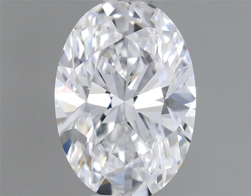 0.4 carat D-VVS2 Natūralus Oval Deimantas (1)