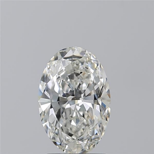2.0 carat H-SI1 Natūralus Oval Deimantas (1)