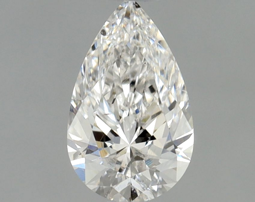 0.51 carat F-SI1 Natūralus Pear Deimantas (1)