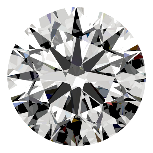 0.33 carat G-VS2 Excellent cut Natūralus Round Deimantas (1)