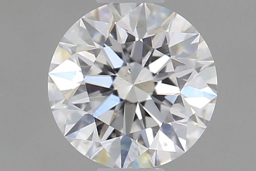 0.55 carat F-SI1 Excellent cut Natūralus Round Deimantas (1)