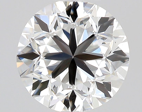 0.5 carat E-VS2 GD cut Natūralus Round Deimantas (1)