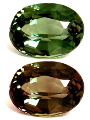 0.6 carat GREEN Oval Alexandrite (1)