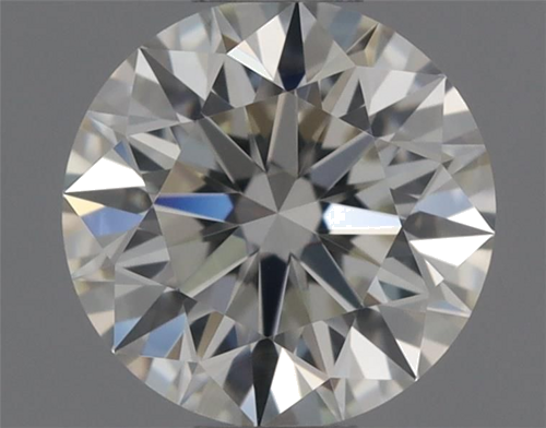 0.42 carat J-VVS1 Excellent cut Natūralus Round Deimantas (1)