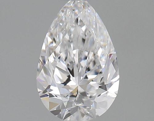 0.4 carat D-VVS2 Natūralus Pear Deimantas (1)