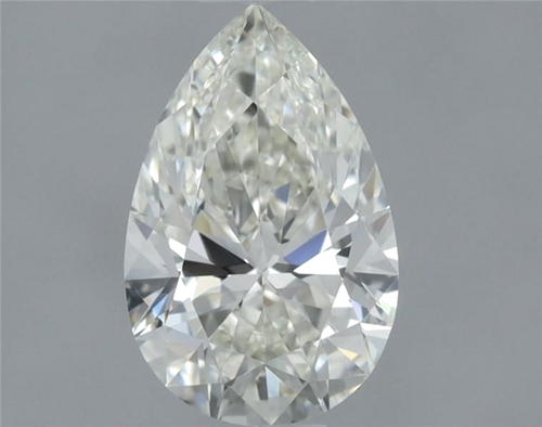0.6 carat K-VVS1 Natūralus Pear Deimantas (1)
