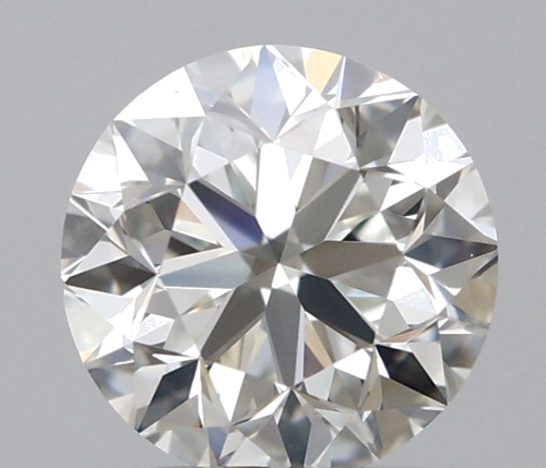 0.5 carat J-VVS2 Very Good cut Natūralus Round Deimantas (1)