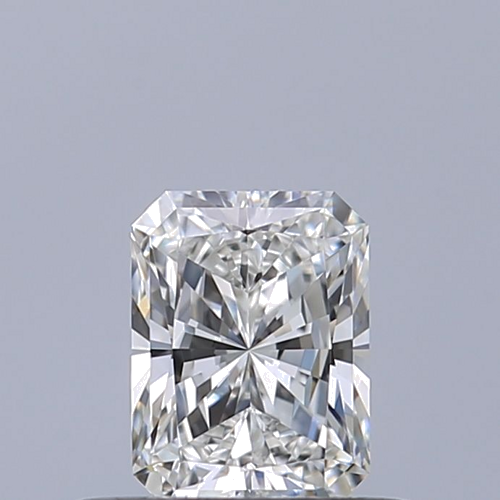0.4 carat F-VVS1 Natūralus Radiant Deimantas (1)