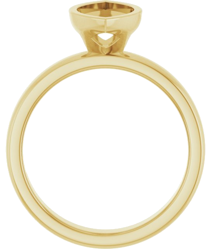 Sužadėtuvių Žiedas „Bezel-Set Solitaire“ 14k yellow gold Marquise 12mm x 6mm (2)
