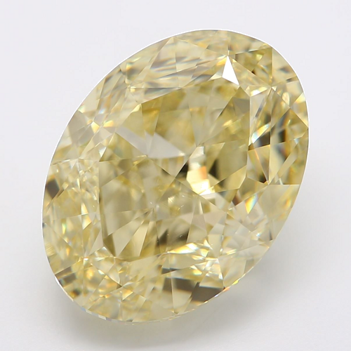 6.06 carat Fancy Light Brownish Greenish Yellow-VS1 Natūralus Oval Deimantas (1)
