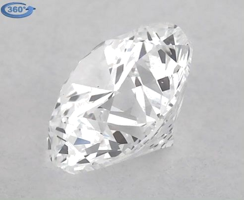 0.5 carat D-VS2 Excellent cut Natūralus Round Deimantas (1)