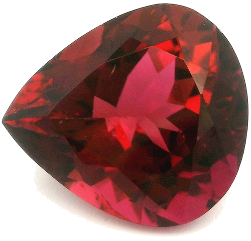 6.63 carat PINK Pear Tourmaline (1)