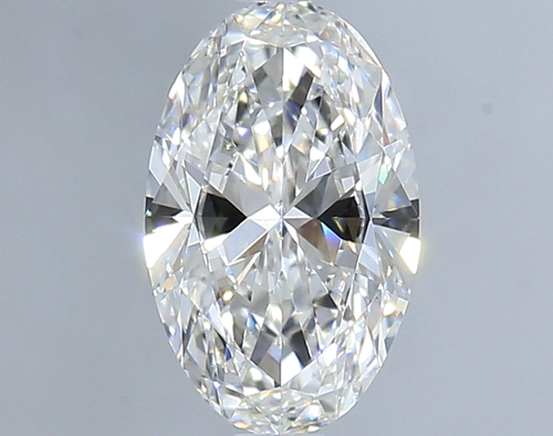0.9 carat F-VVS2 Natūralus Oval Deimantas (1)