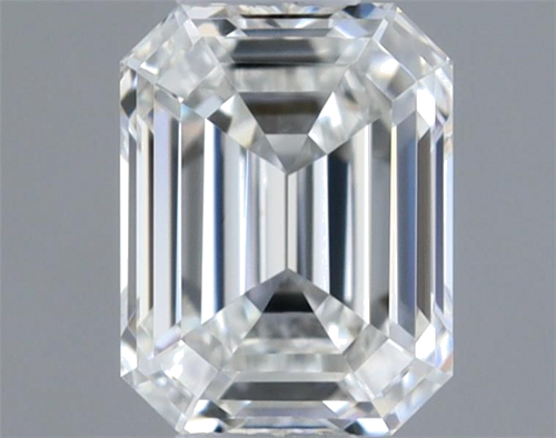 0.39 carat F-VVS1 Natūralus Emerald Deimantas (1)