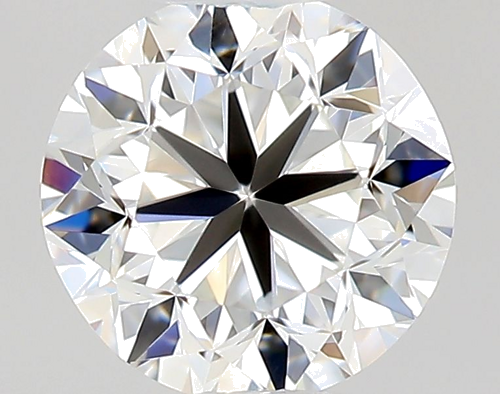 0.4 carat F-VVS1 GD cut Natūralus Round Deimantas (1)