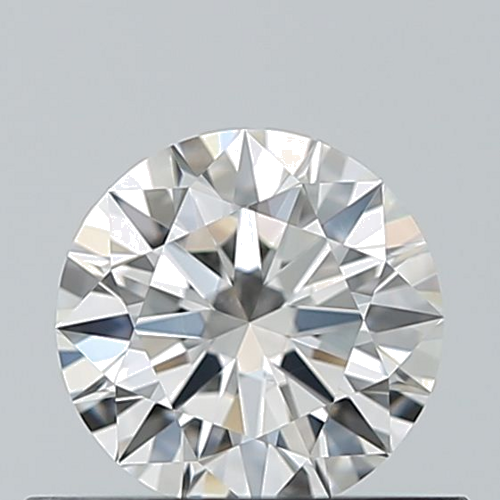 0.5 carat F-VVS2 Excellent cut Natūralus Round Deimantas (1)