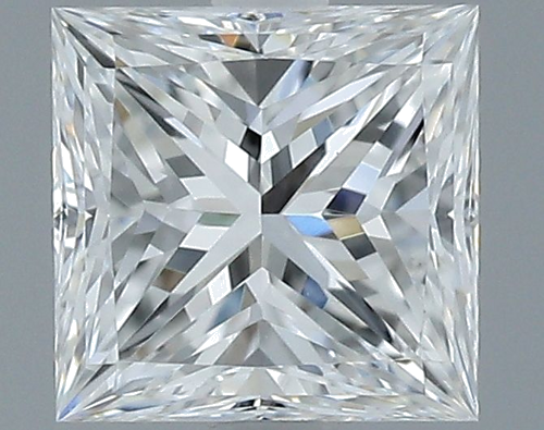 0.52 carat E-VS1 Natūralus Princess Deimantas (1)