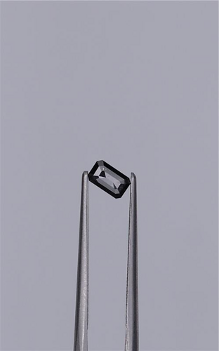 0.29 carat Fancy Black-VVS2 Natūralus Emerald Deimantas (1)