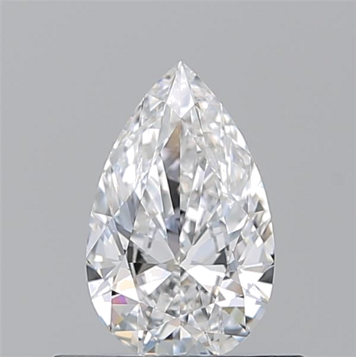 0.51 carat E-VVS1 Natūralus Pear Deimantas (1)