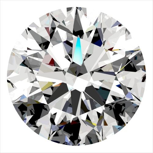 0.3 carat G-VS2 Excellent cut Natūralus Round Deimantas (1)