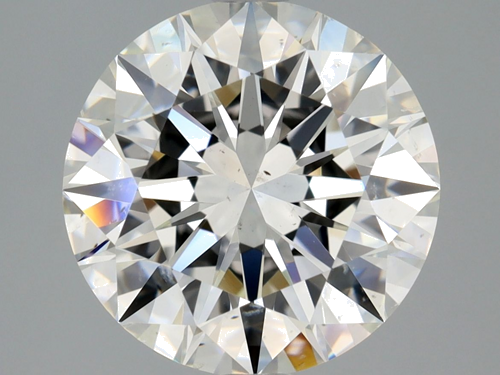 3.01 carat G-SI2 Excellent cut Natūralus Round Deimantas (1)