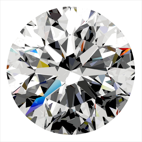 0.3 carat G-VS2 Very Good cut Natūralus Round Deimantas (1)