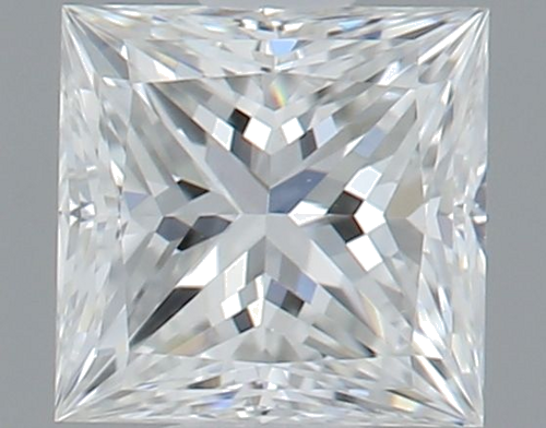 0.3 carat F-VS1 Natūralus Princess Deimantas (1)