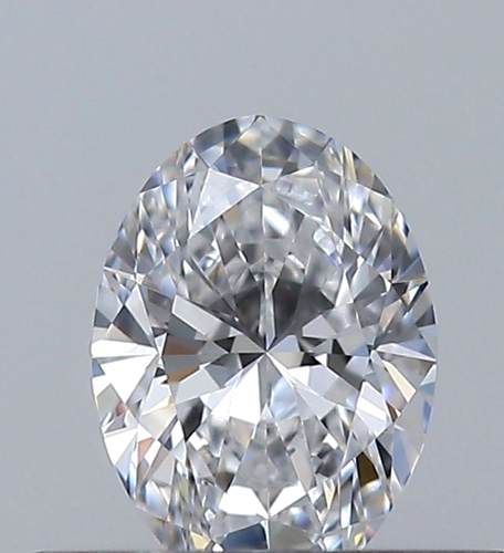 0.3 carat D-VVS2 Natūralus Oval Deimantas (1)