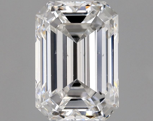 1.01 carat F-SI1 Natūralus Emerald Deimantas (1)