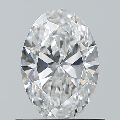 0.7 carat D-SI1 Natūralus Oval Deimantas (1)
