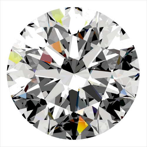 0.32 carat H-VS2 Excellent cut Natūralus Round Deimantas (1)