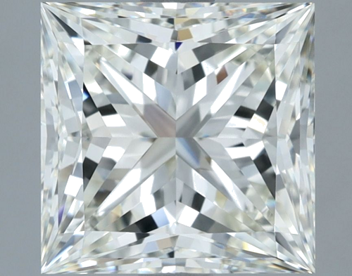 3.05 carat K-VVS1 Natūralus Princess Deimantas (1)
