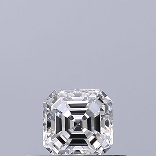 0.32 carat F-VVS1 Natūralus Asscher Deimantas (1)