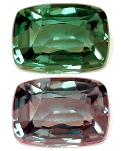 0.35 carat GREEN Cushion Alexandrite (1)