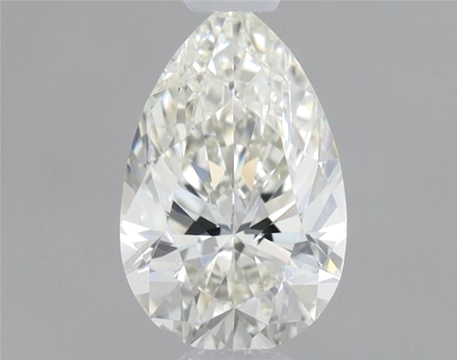 0.45 carat J-VVS2 Natūralus Pear Deimantas (1)
