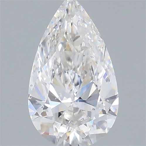 0.42 carat F-VS2 Natūralus Pear Deimantas (1)