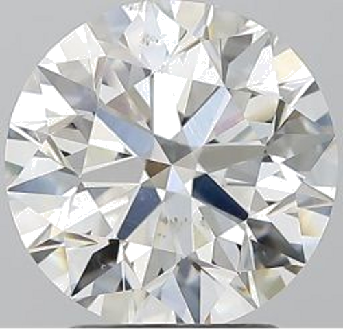 2.5 carat H-SI2 Excellent cut Natūralus Round Deimantas (1)