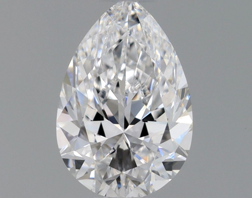 0.43 carat D-VVS2 Natūralus Pear Deimantas (1)
