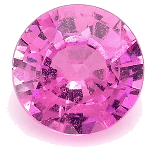 0.44 carat PINK Round Safyras (1)