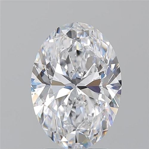 3.21 carat D-SI1 Natūralus Oval Deimantas (1)